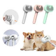 Spazzola Autopulente per Cani e Gatti con Nebulizzatore Integrato