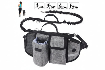 Borsa per Allenamento del Cane con Guinzaglio e Cintura