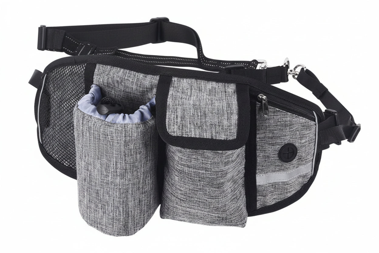 Borsa per Allenamento del Cane con Guinzaglio e Cintura