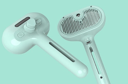 Spazzola Autopulente per Cani e Gatti con Nebulizzatore Integrato